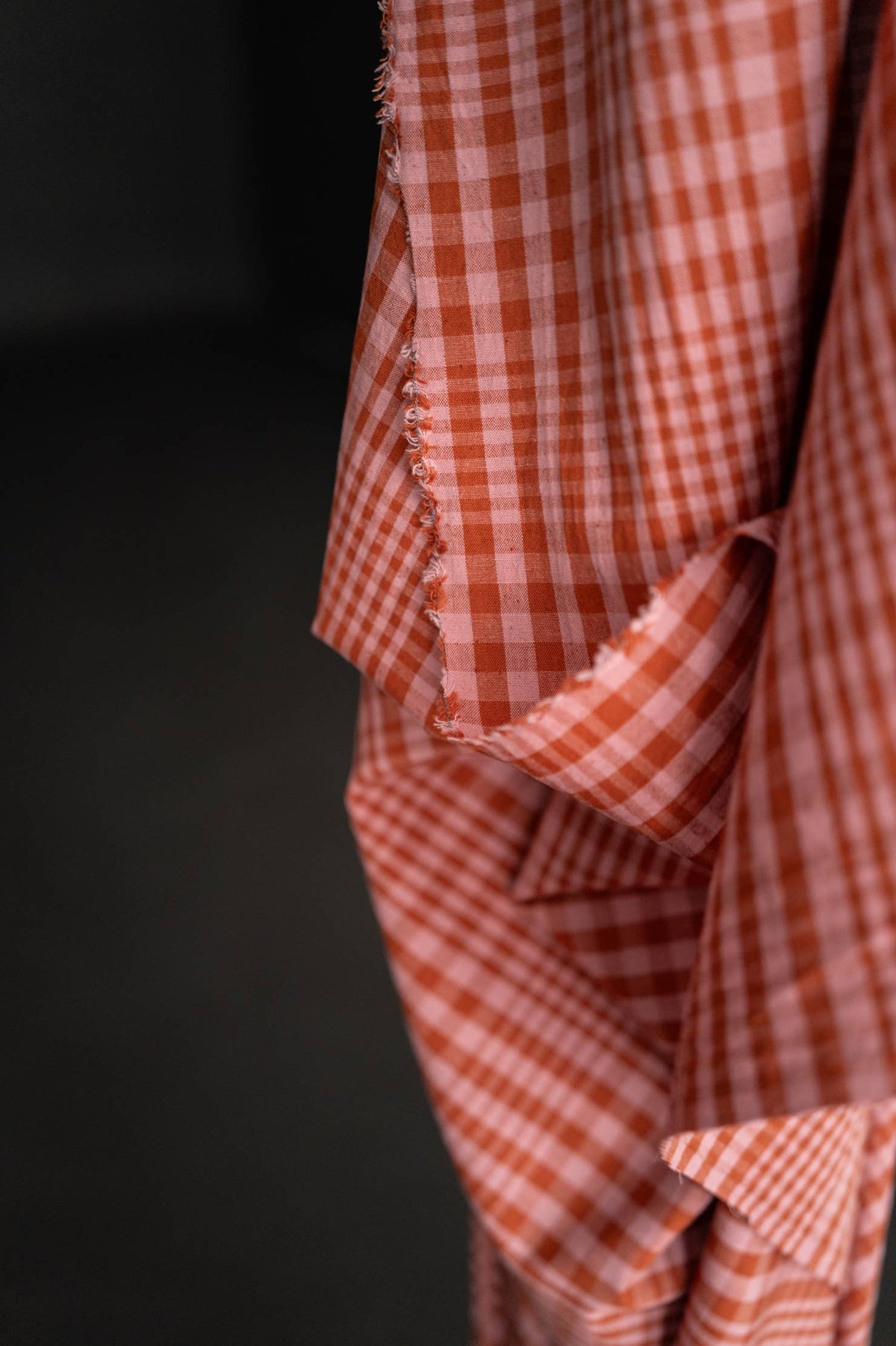 Sorbet Melt Cotton/Linen Check