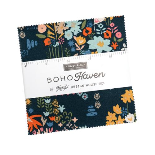 Boho Haven Charm Pack 5" x 5"