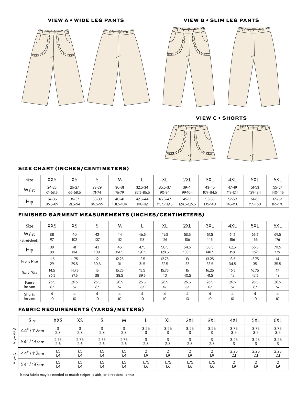 Beginner - Apron Pocket Pants Workshop | Two Saturday's, starting Nov. 7, 8am - 12pm