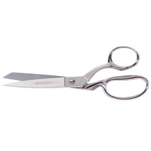 Gingher Knife Edge Bent Scissor 8"