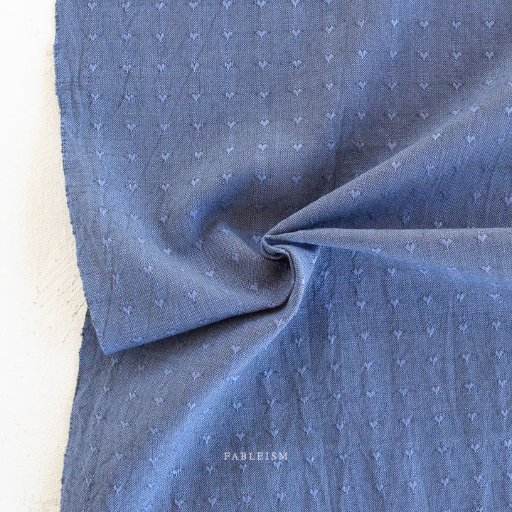 Dobby Hearts Gingham