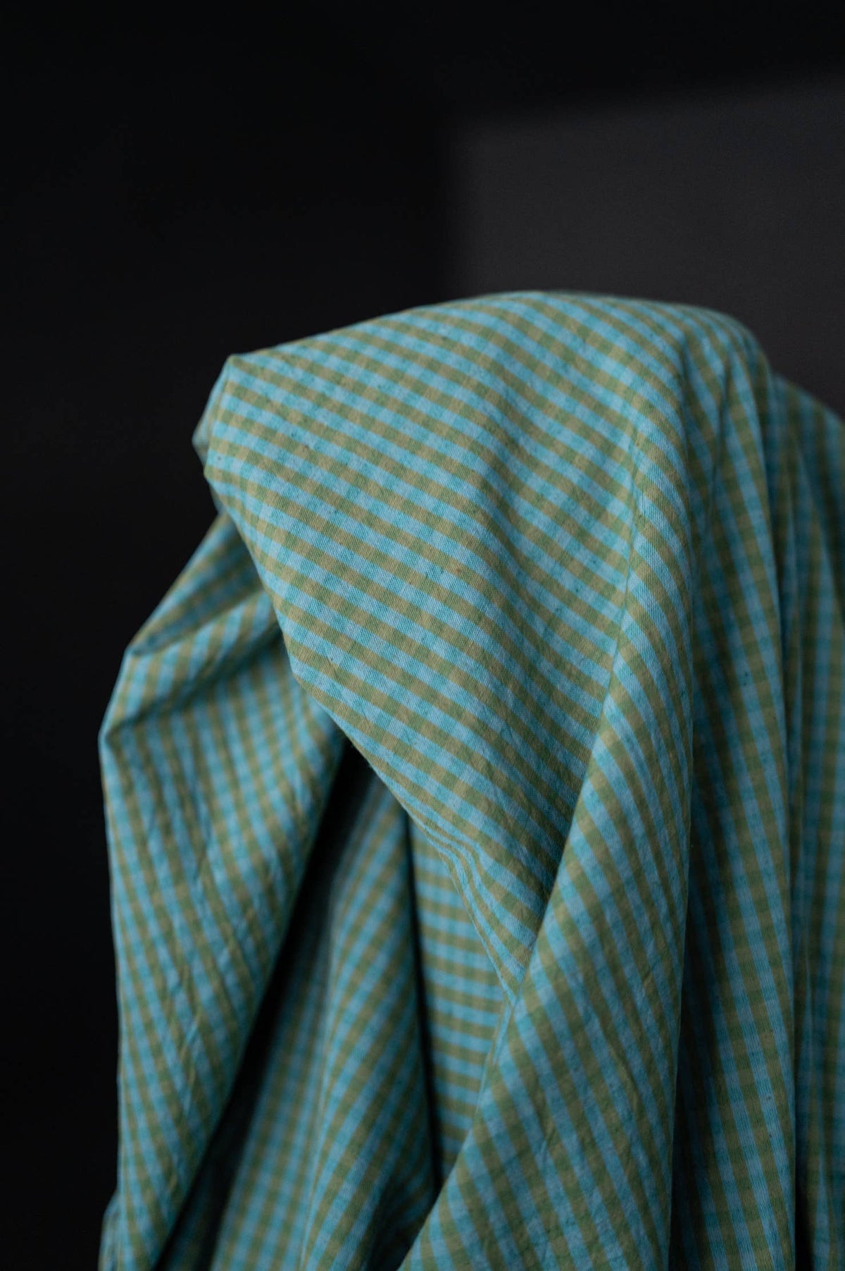 Springwater Cotton/Linen Check