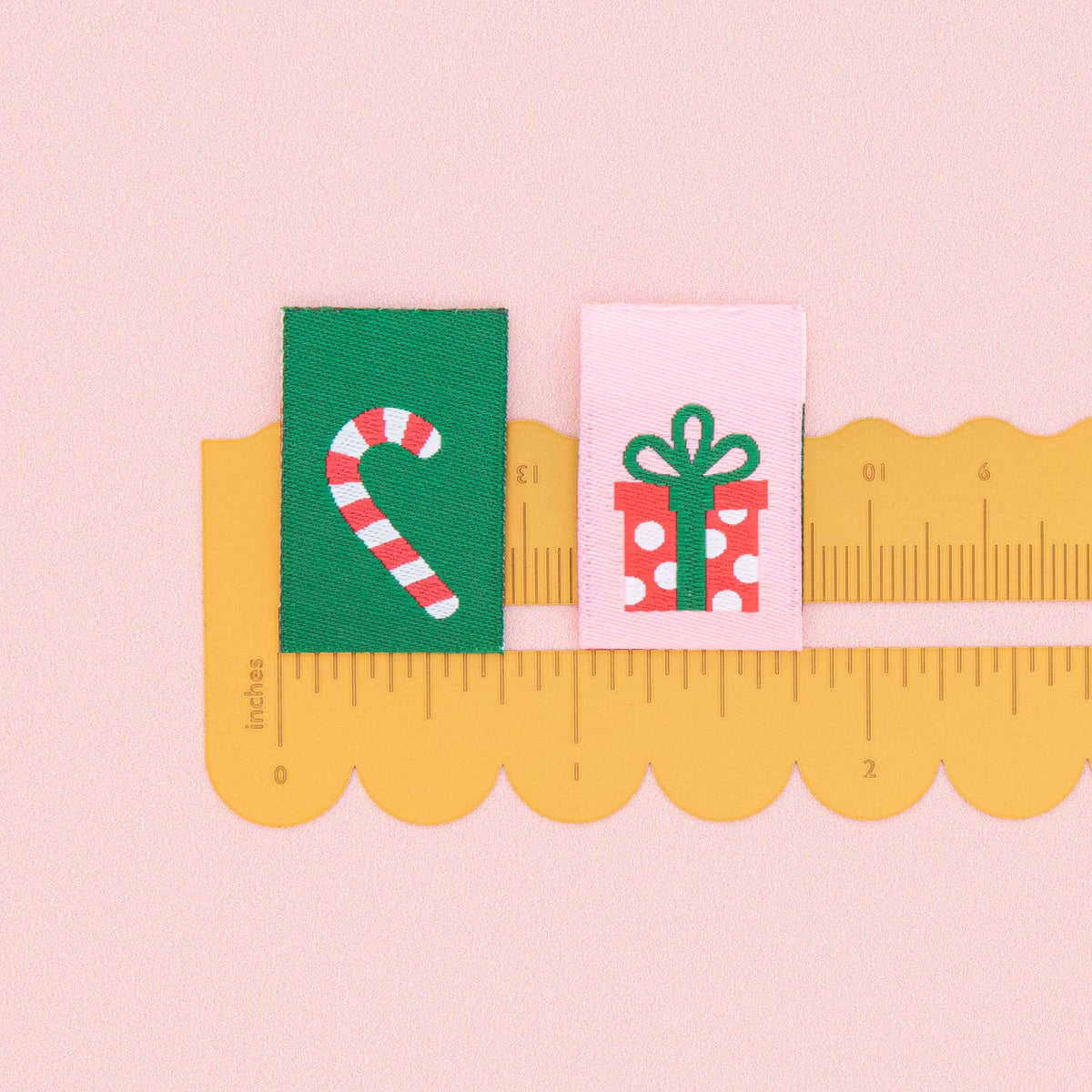 Woven Sew In Labels - Christmas Holiday Multipack