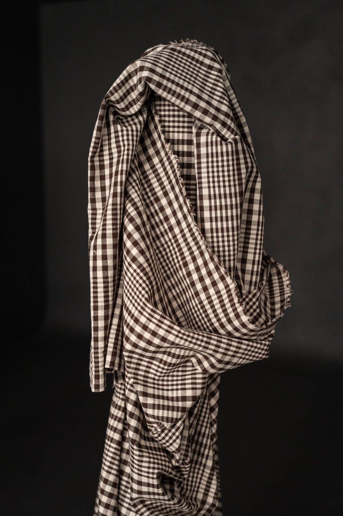 Log Cabin Cotton/Linen Check