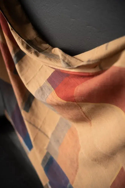 Patchwork Brown Indian Cotton