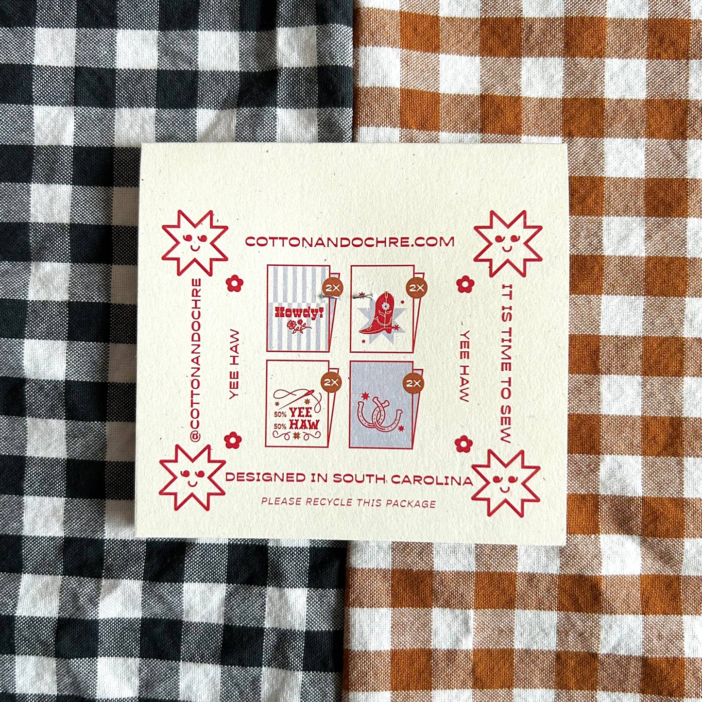 Yee Haw Pack Woven Labels