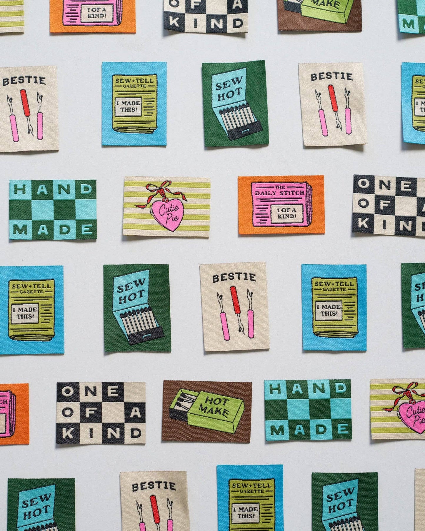 Sew Hot Large Garment Labels