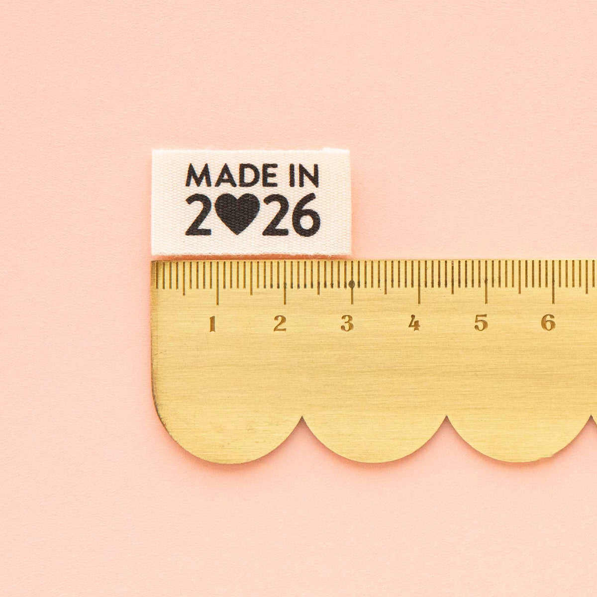 Made in 2026 Organic Cotton Endfold Labels - Quilt Tags – Magic City Fabric
