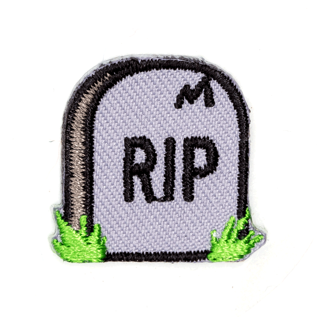 RIP Embroidered Sticker Patch