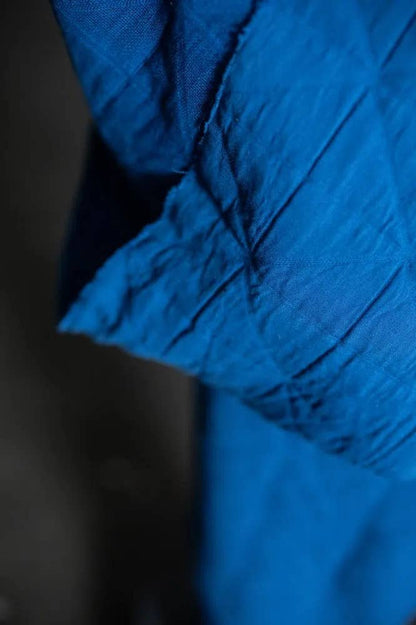 Blue Pop Jacquard Cotton