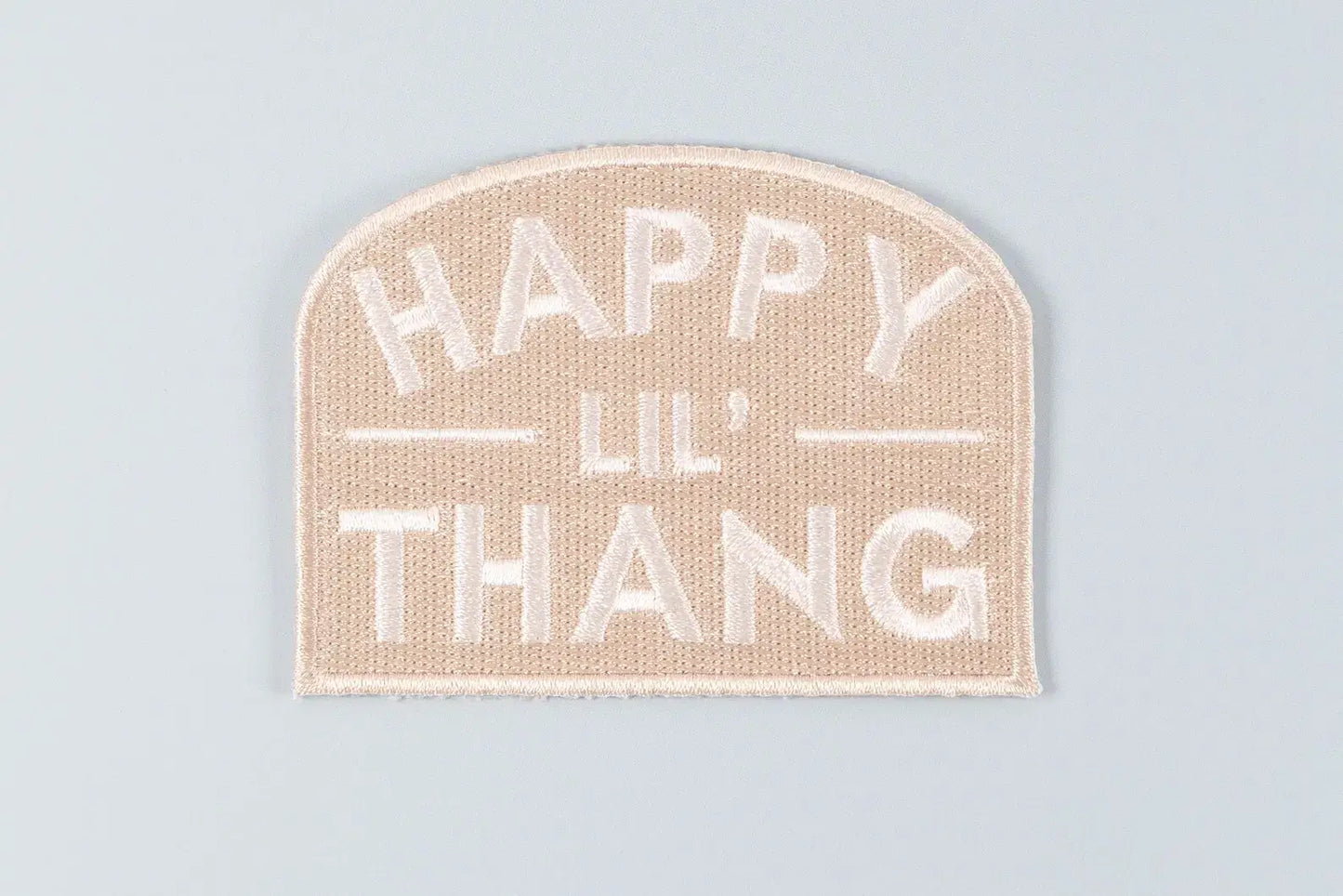 Happy Lil’ Thang Embroidered Iron-On Patch Western Southern