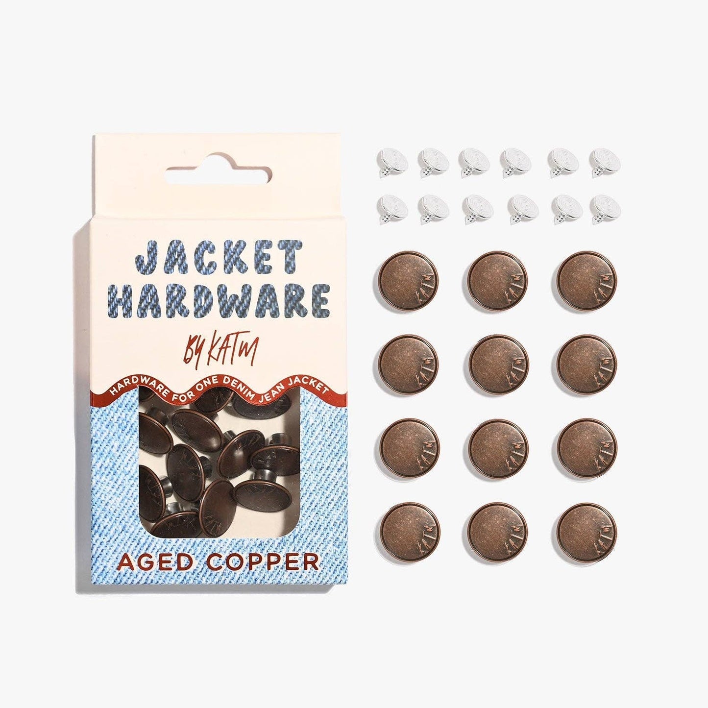 Jacket Hardware Kit | Aged Copper
