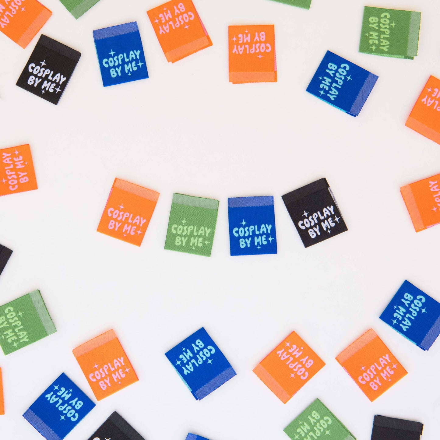 Cosplay Multipack Labels - Sewing Woven Quilt and Garment Labels