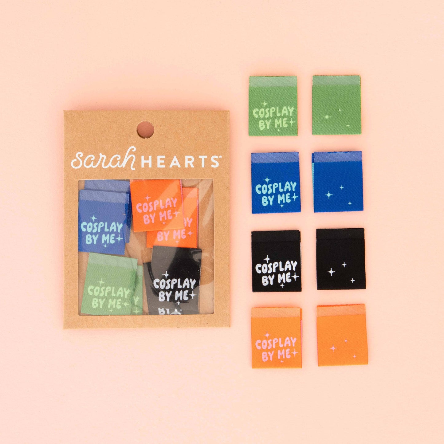Cosplay Multipack Labels - Sewing Woven Quilt and Garment Labels