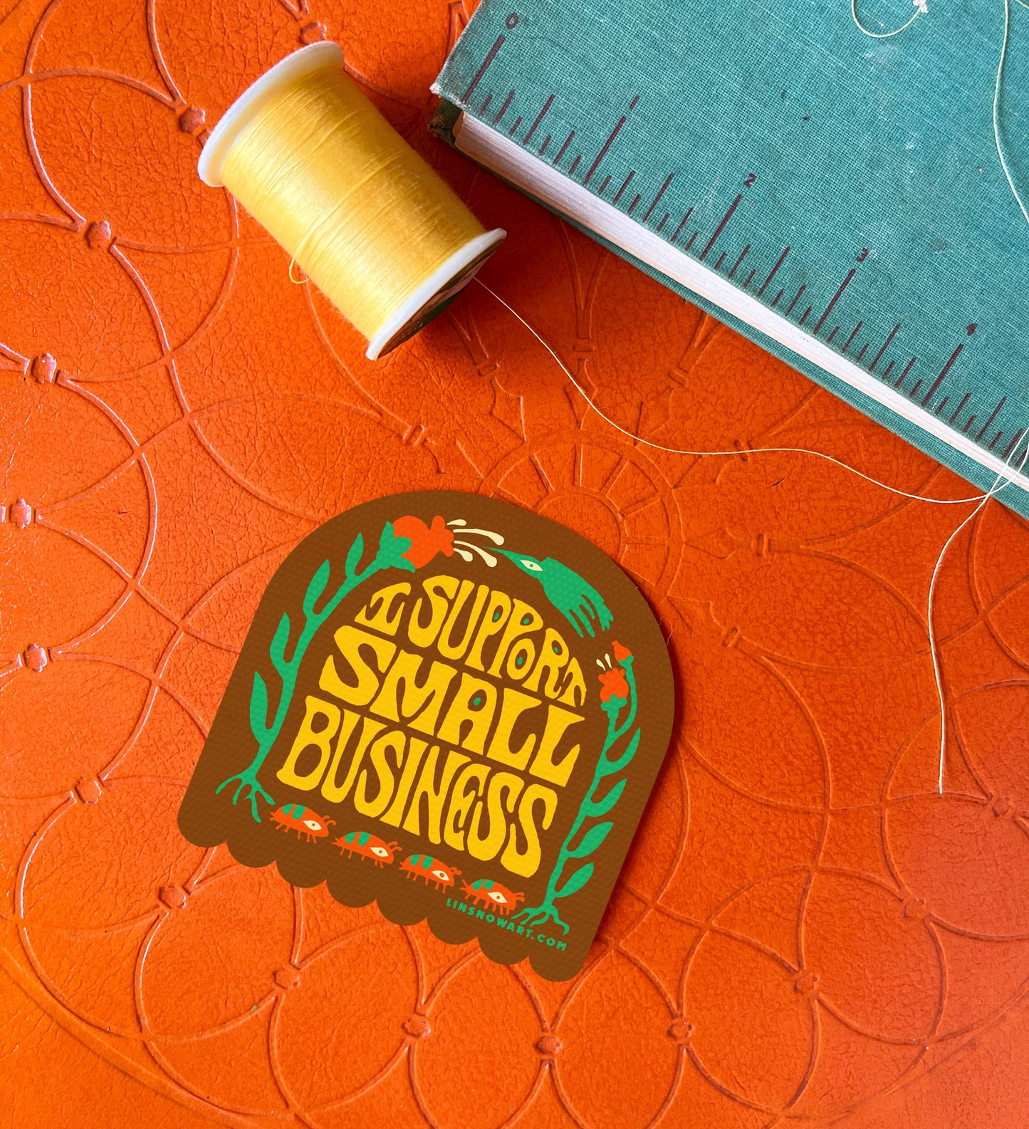 I Support Small Business Sticker