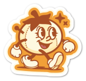 MCF Mascot Sticker