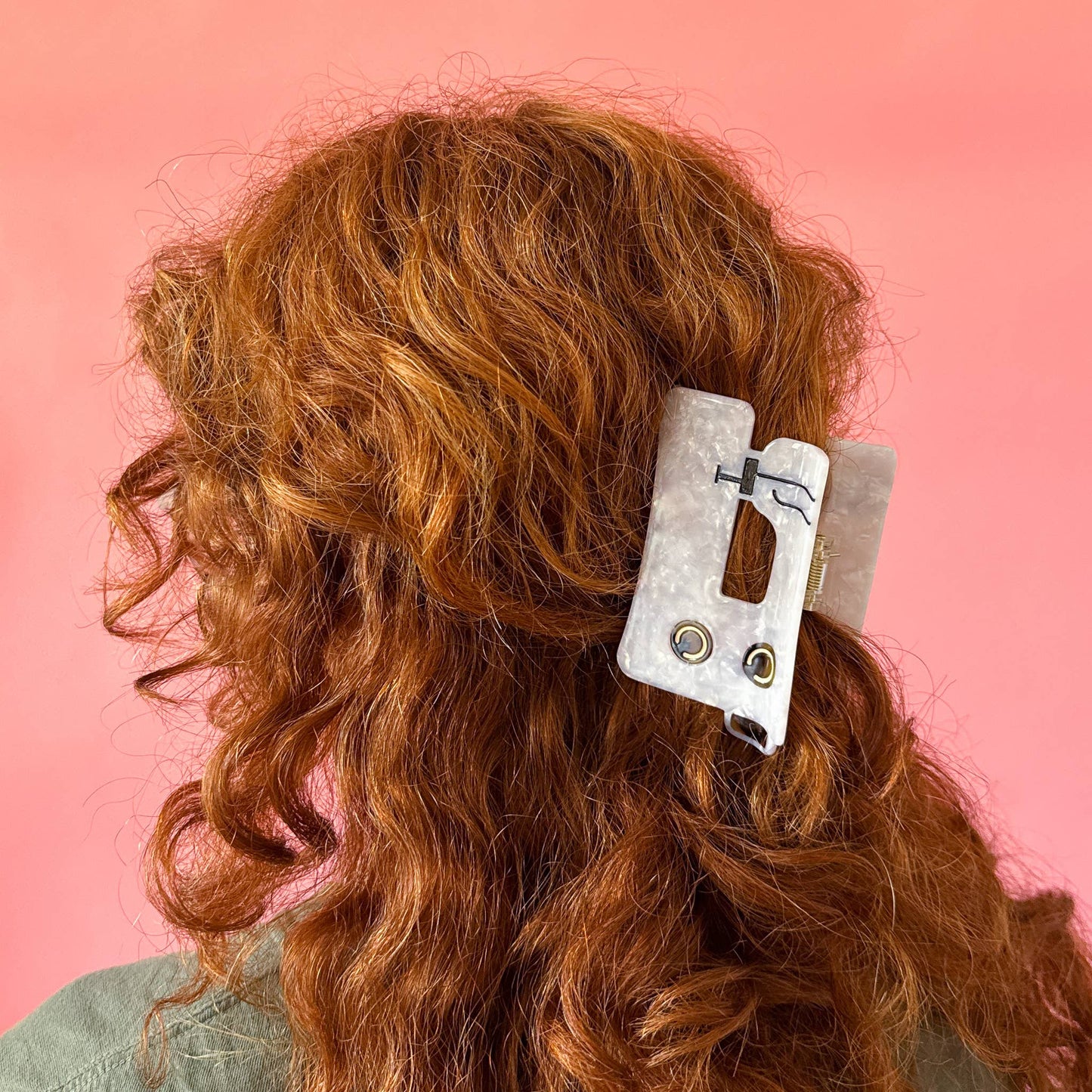 Sewing Machine Hair Claw Clip