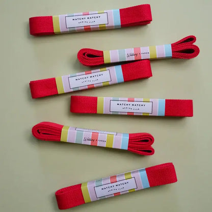 Cotton Poly Webbing: 3 yards