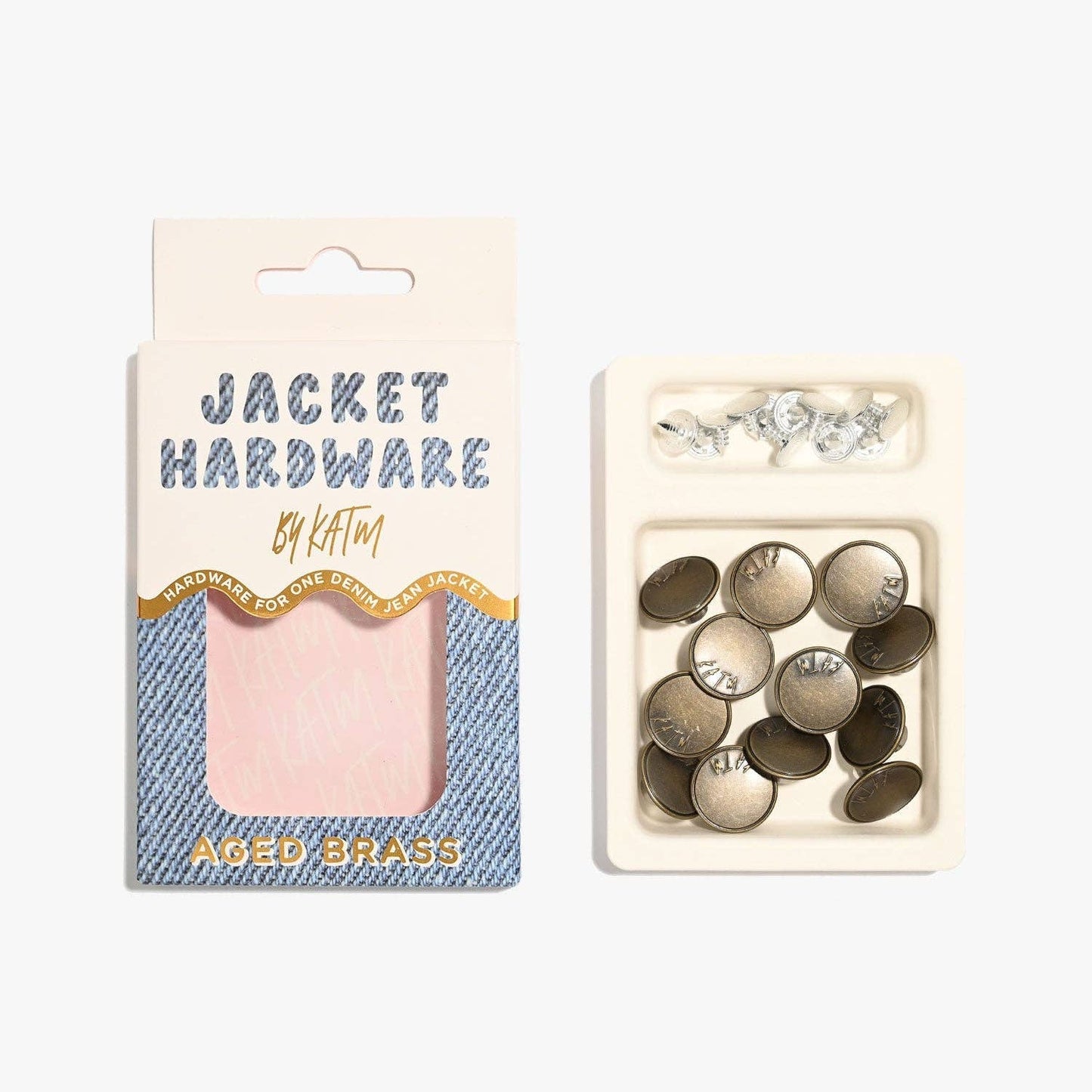 Jacket Hardware Kit | Aged Brass
