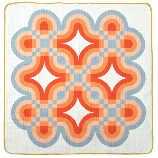 Cascade Bloom Quilt Pattern