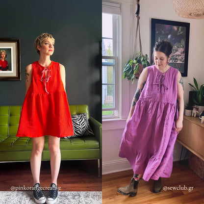 Beginner - Syd Tie Dress Workshop | 4 Thursday's, starting Oct. 15th, 6pm - 8:30pm