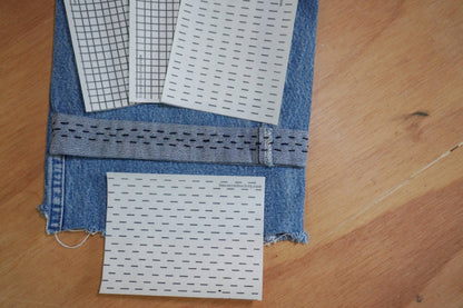 Visible Mending Stick and Stitch Patterns- Starter Pack: NA