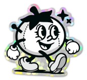 MCF Mascot Sticker