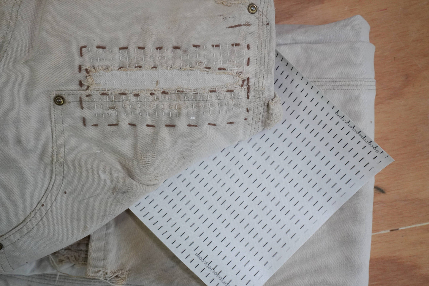 Visible Mending Stick and Stitch Patterns- Starter Pack: NA