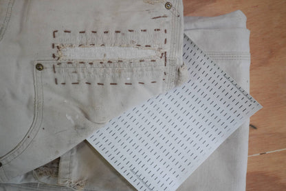 Visible Mending Stick and Stitch Patterns- Starter Pack: NA