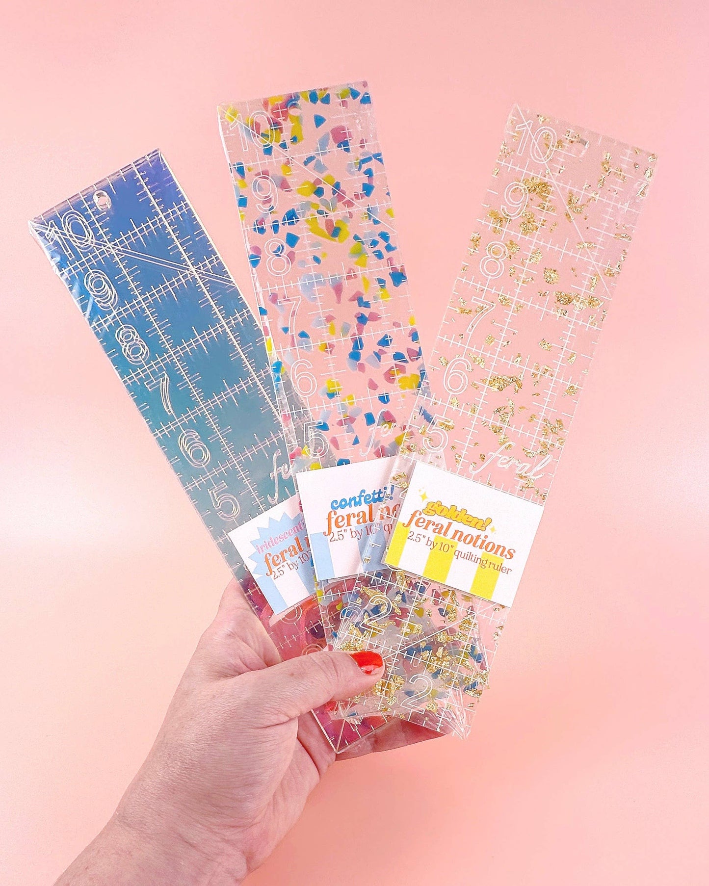 2.5" x 10" Quilting Ruler