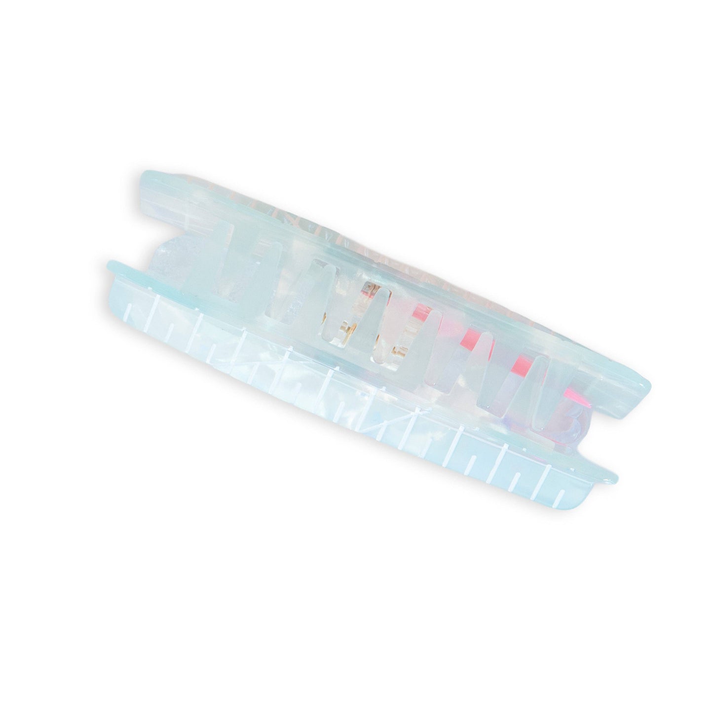 Ruler and Rotary Cutter Hair Claw Clip