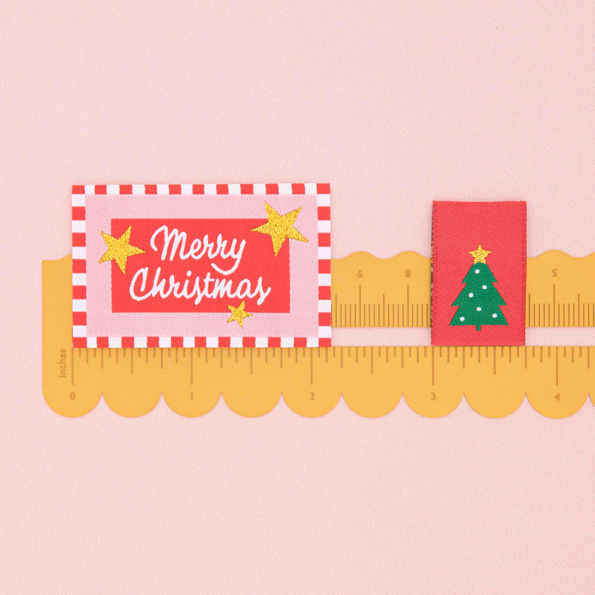 Woven Sew In Labels - Christmas Holiday Multipack