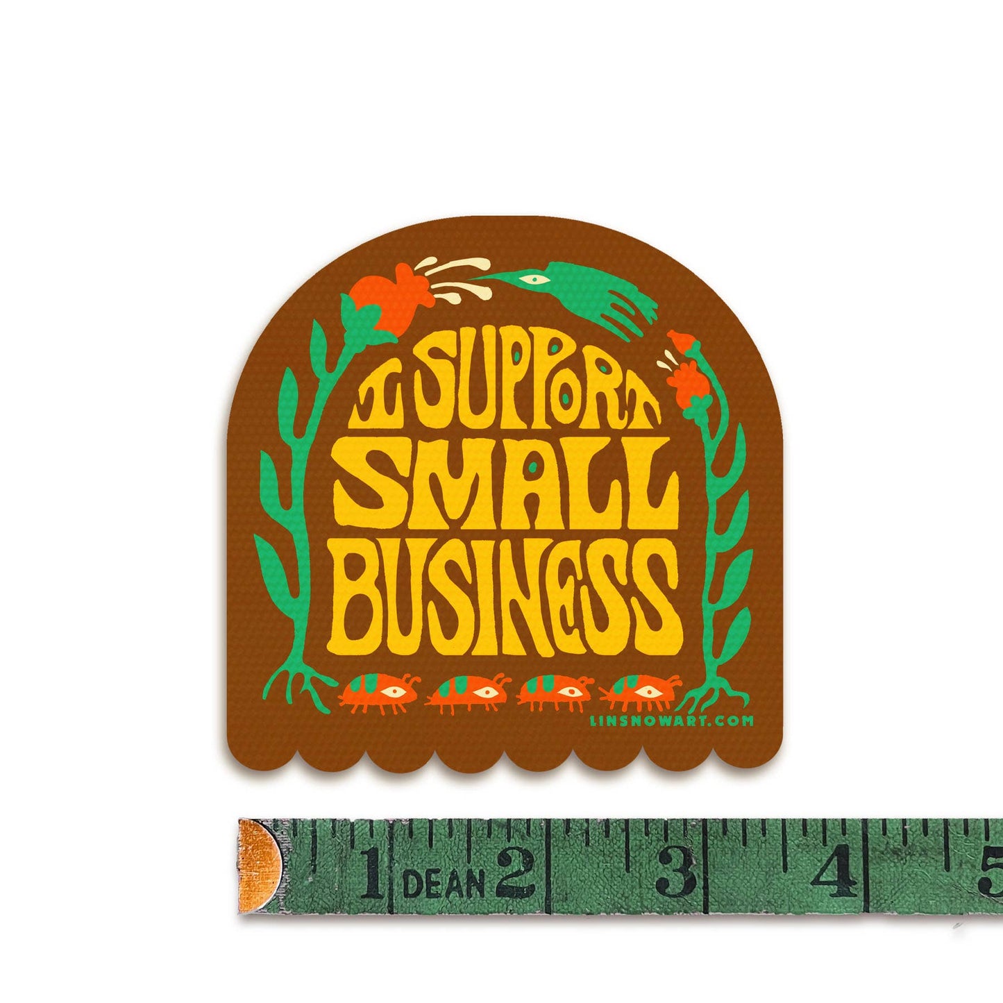 I Support Small Business Sticker