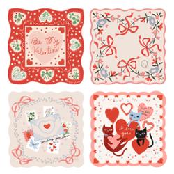 Funny Valentine Hankies Set
