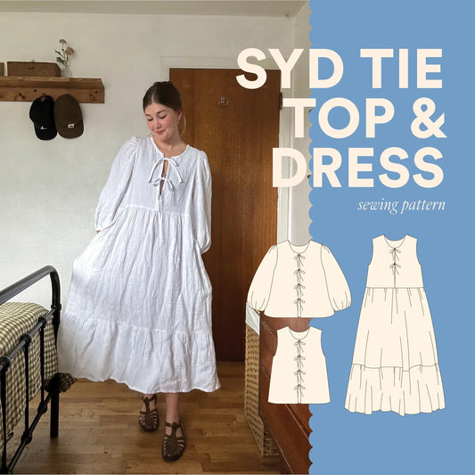 Beginner - Syd Tie Dress Workshop | 4 Thursday's, starting Oct. 15th, 6pm - 8:30pm