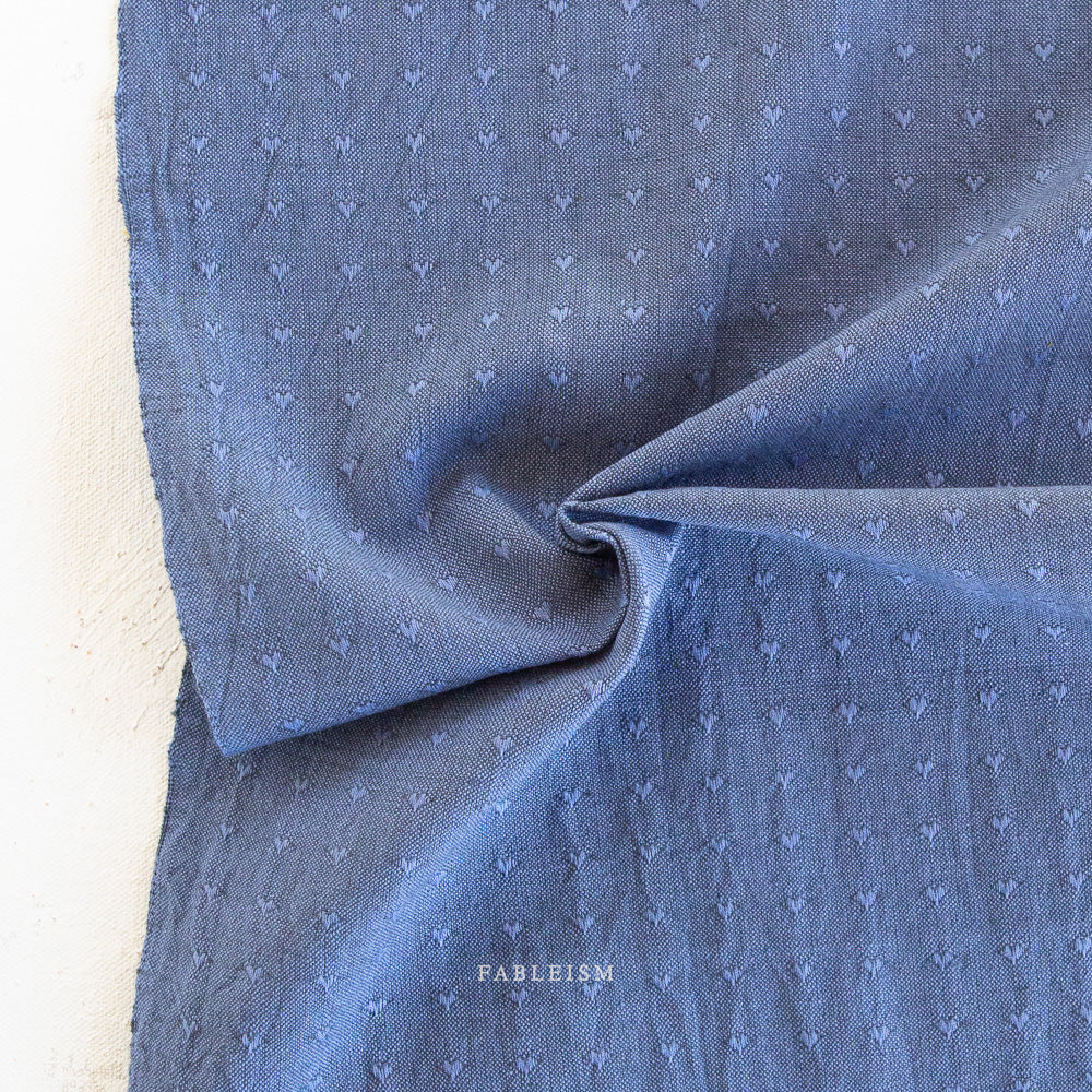 Dobby Hearts Gingham