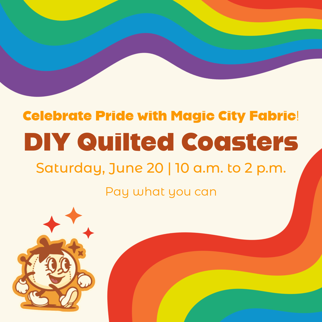RSVP: DIY Pride Quilt Block - June 20th