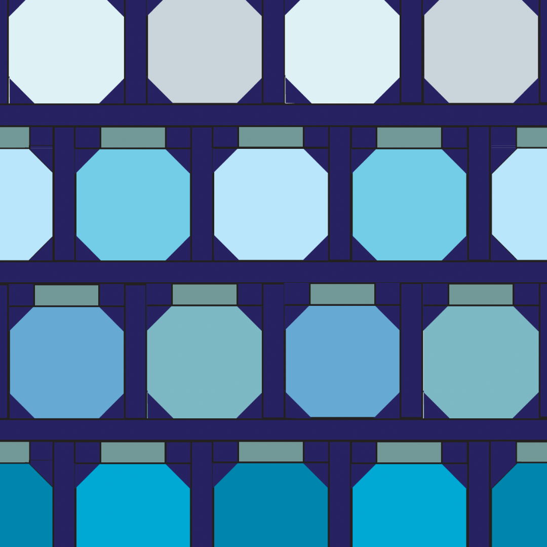 Bright Ornaments Quilt, Beginner - (Starts Oct 21st @ 6pm, 7 weeks)