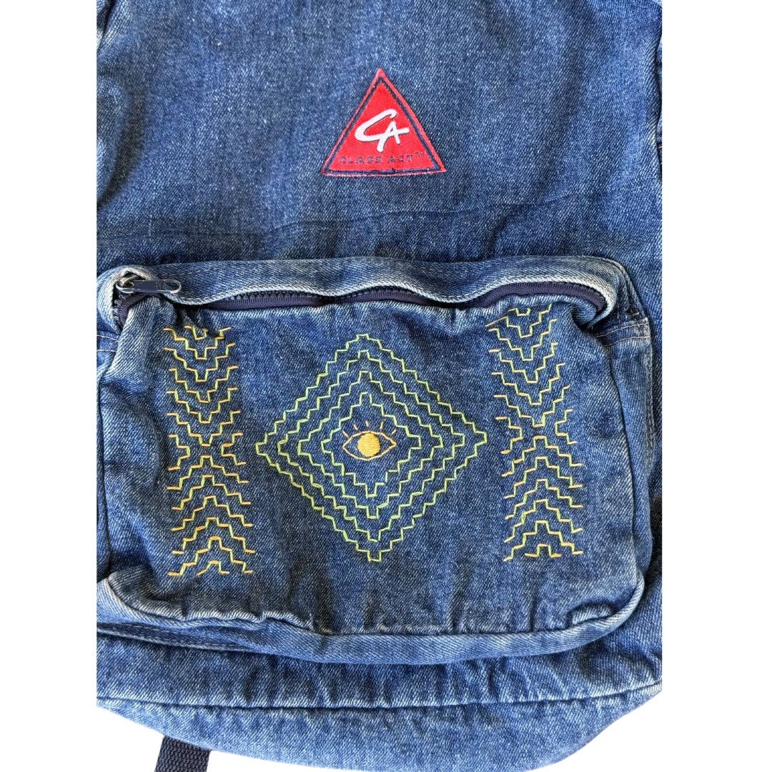 Ojo Mountain Form - Visible Mending Stick and Stitch Embroidery Pattern: Medium