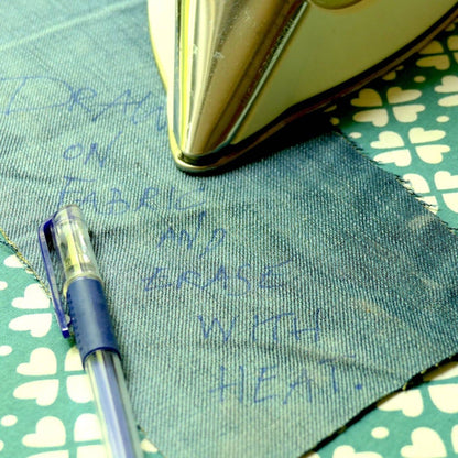 Blue Heat Erasable Fabric Marking Pen