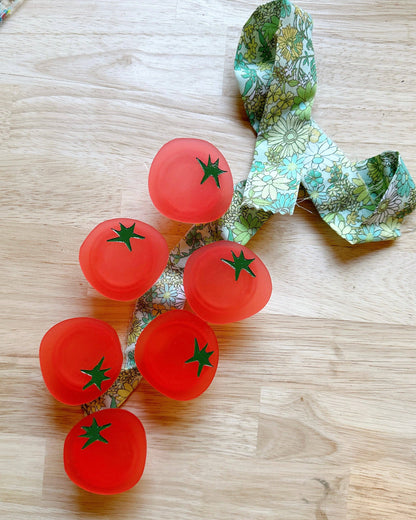 Tomato pop-up ruler handle