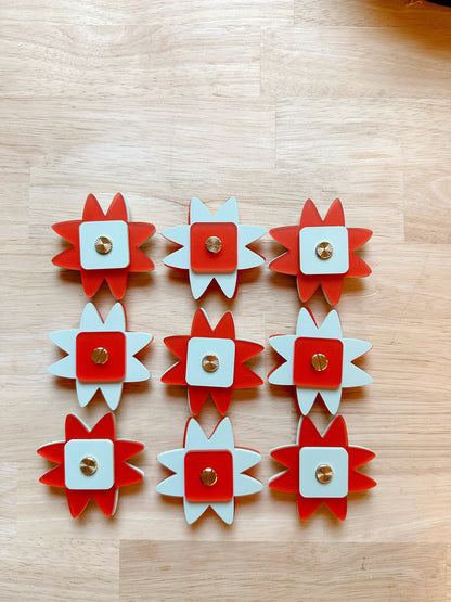 Sawtooth star thread cutter