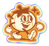 Magic City Fabric Stickers