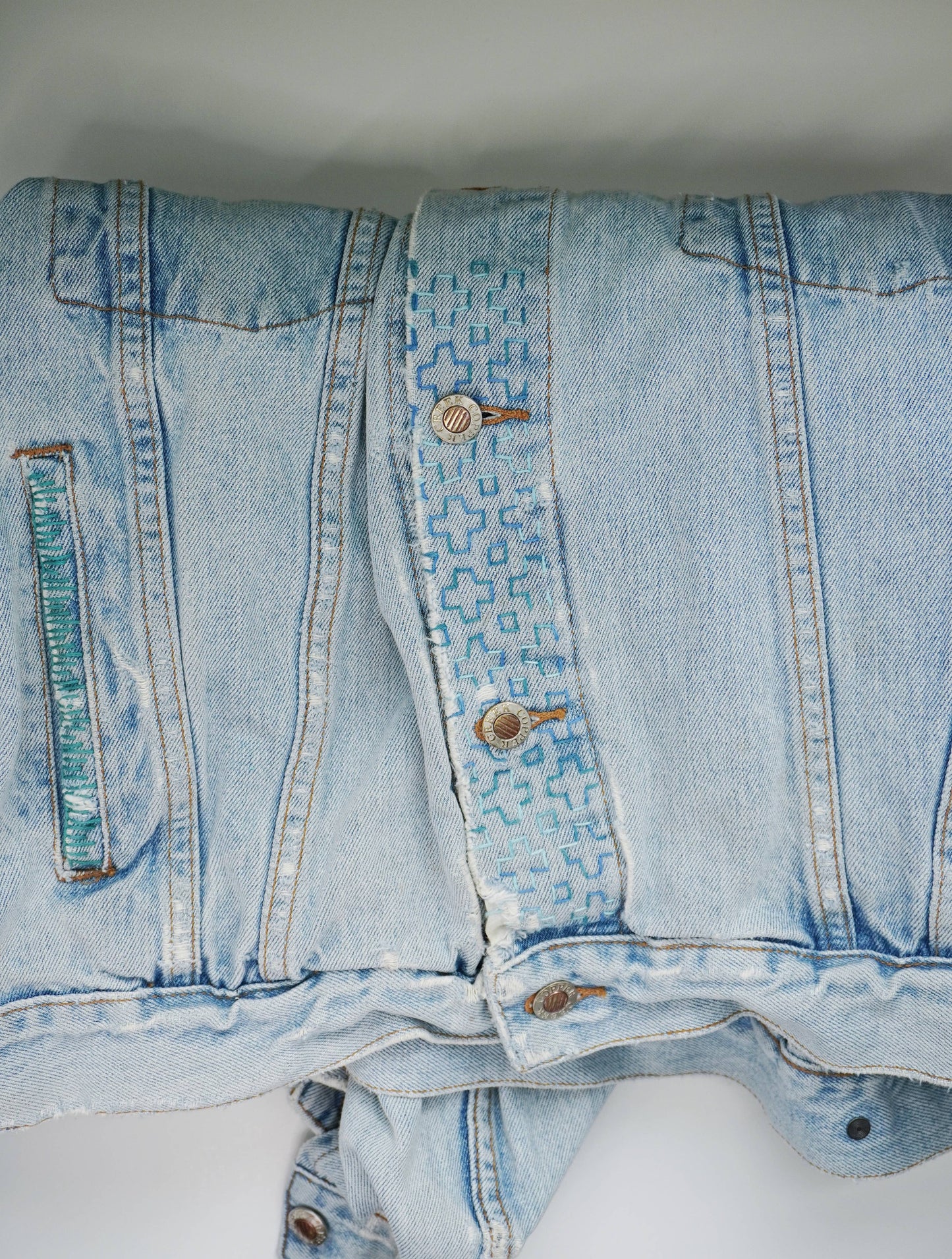 Sashiko Inspired Mending Stick and Stitch Patterns- Vol 2