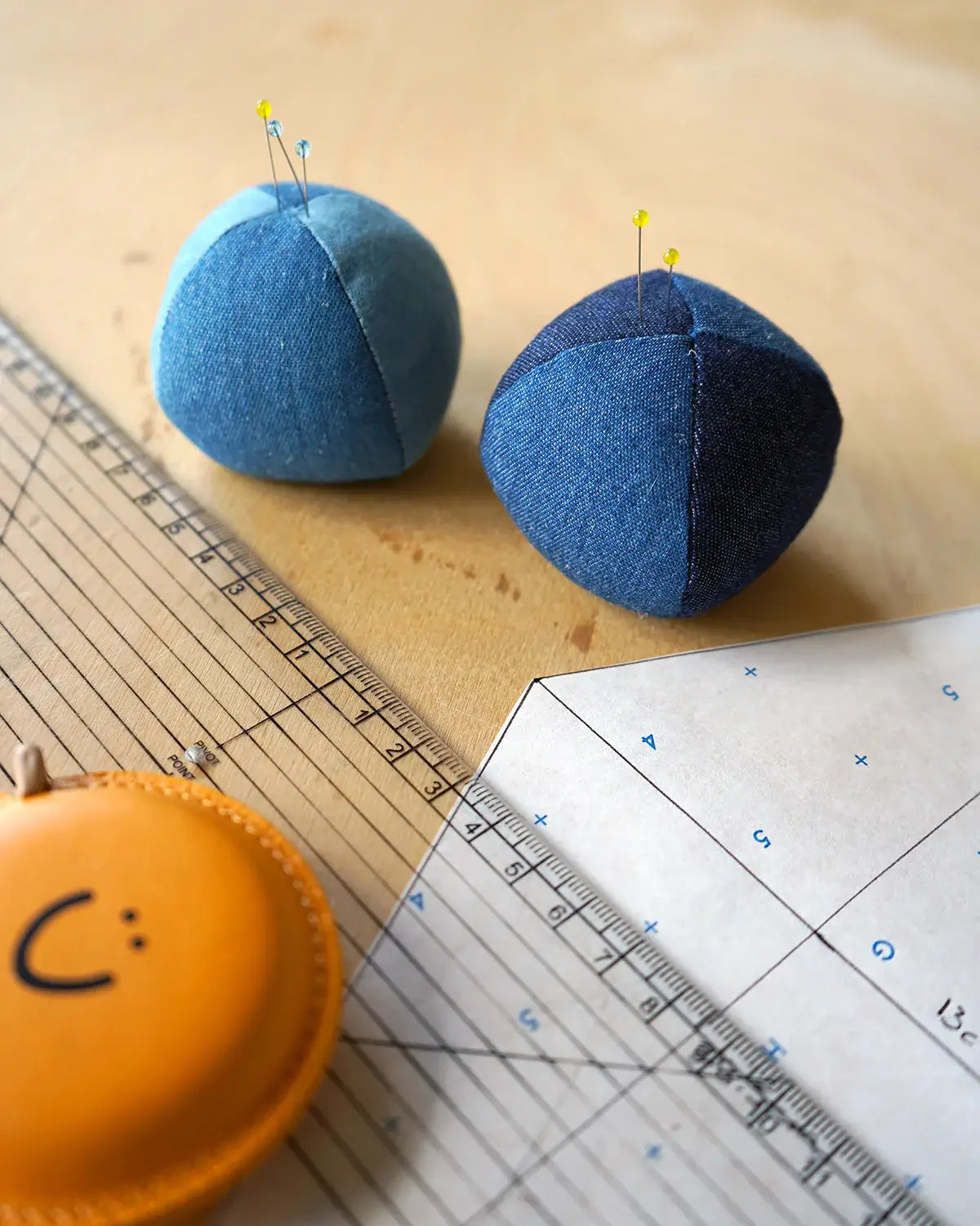 Pin Cushion - Dark Indigo