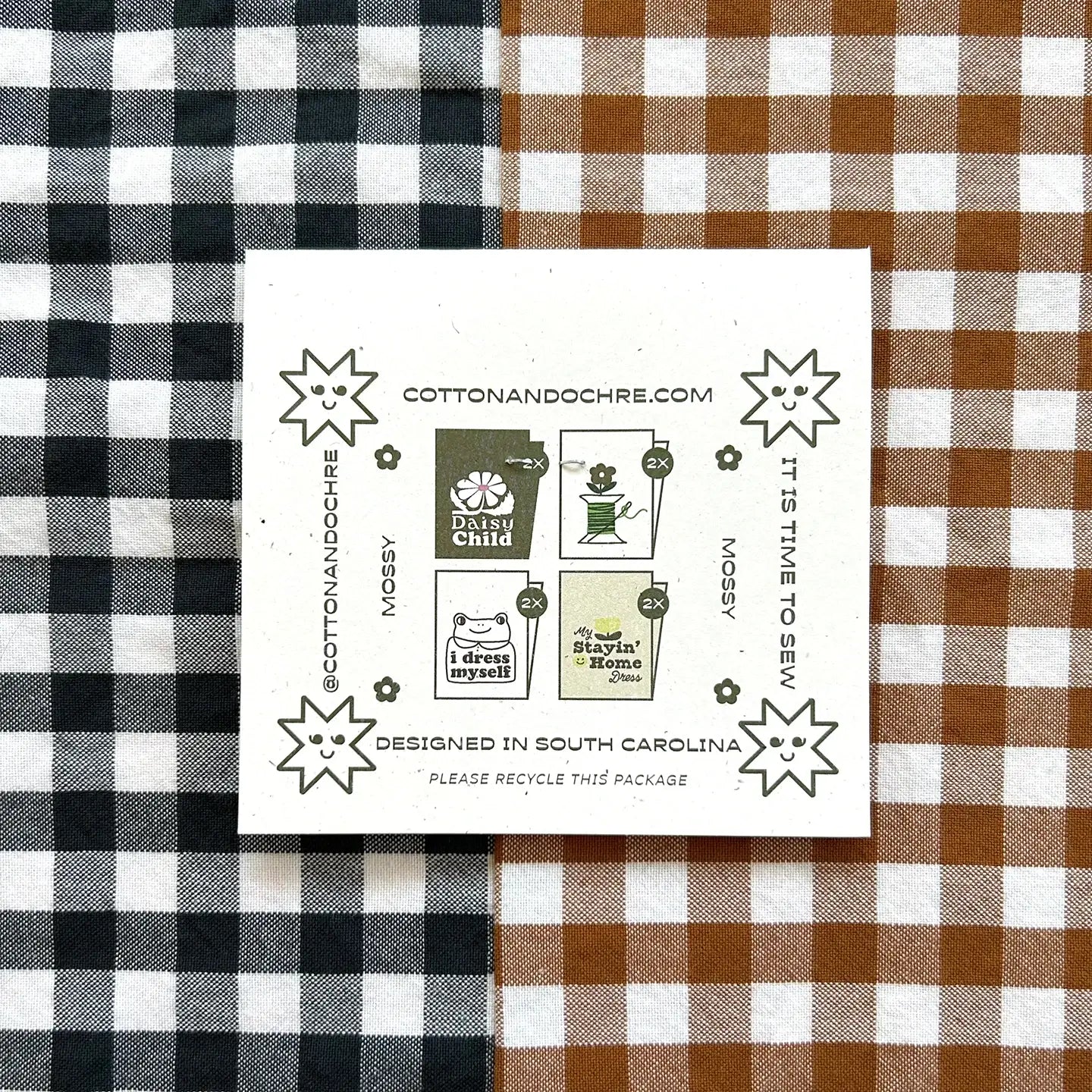 Mossy pack Woven labels