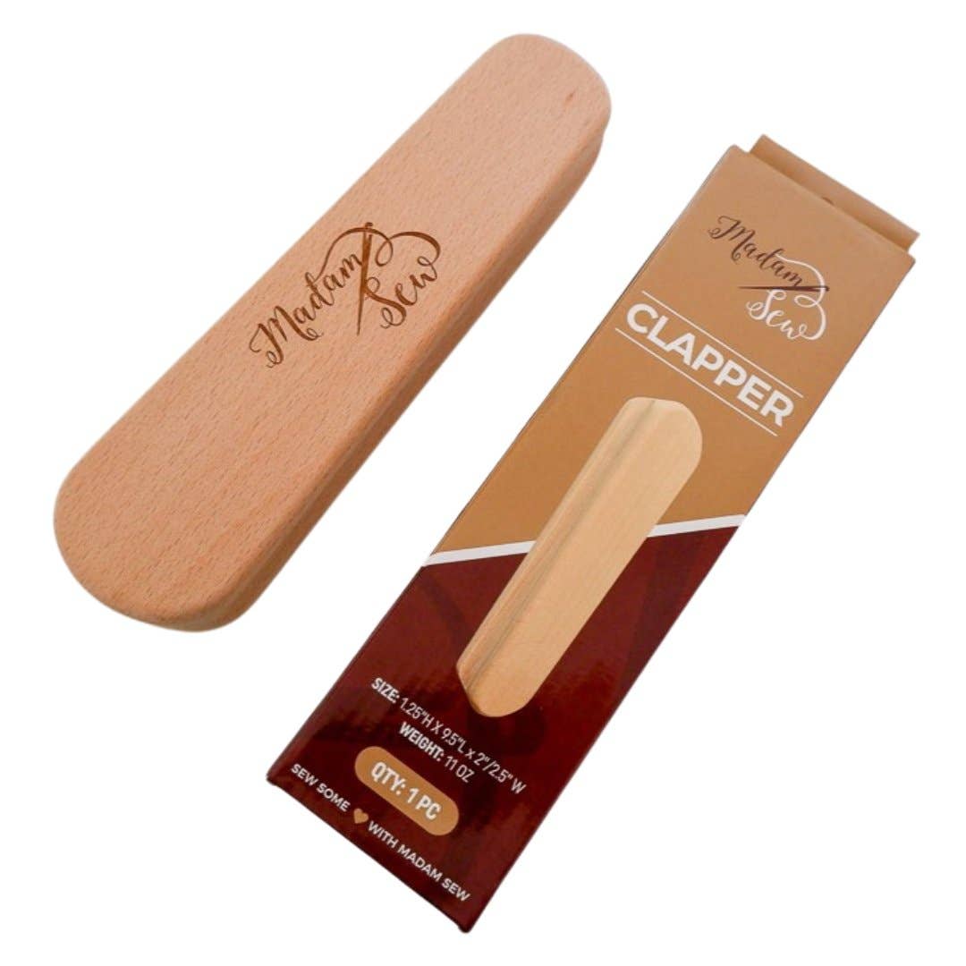 Clapper - The Pressing Tool for Flatter Seams, Hems and Creases. Perfect for sewing or quilting!