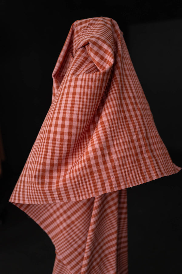 Sorbet Melt Cotton/Linen Check