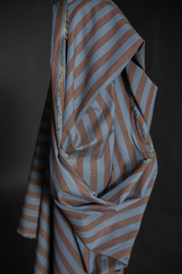 Workwear Cotton/Linen Stripe