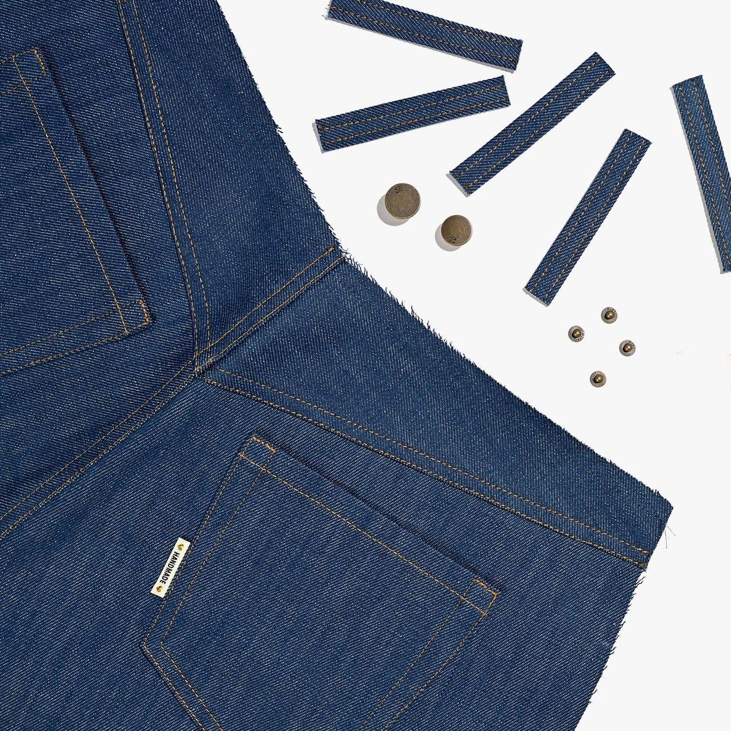 Jeans Hardware Kit | Aged Brass